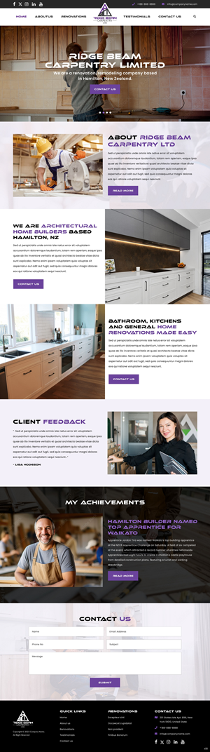Web Design by pb for this project | Design: #31635738