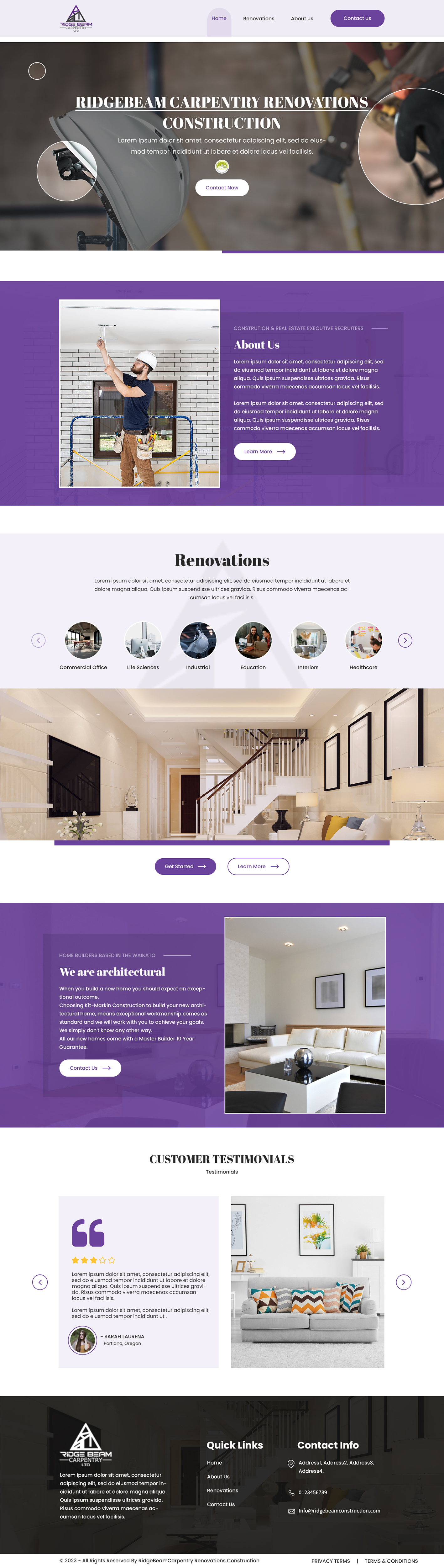 Web Design by Sbss for this project | Design #31634856