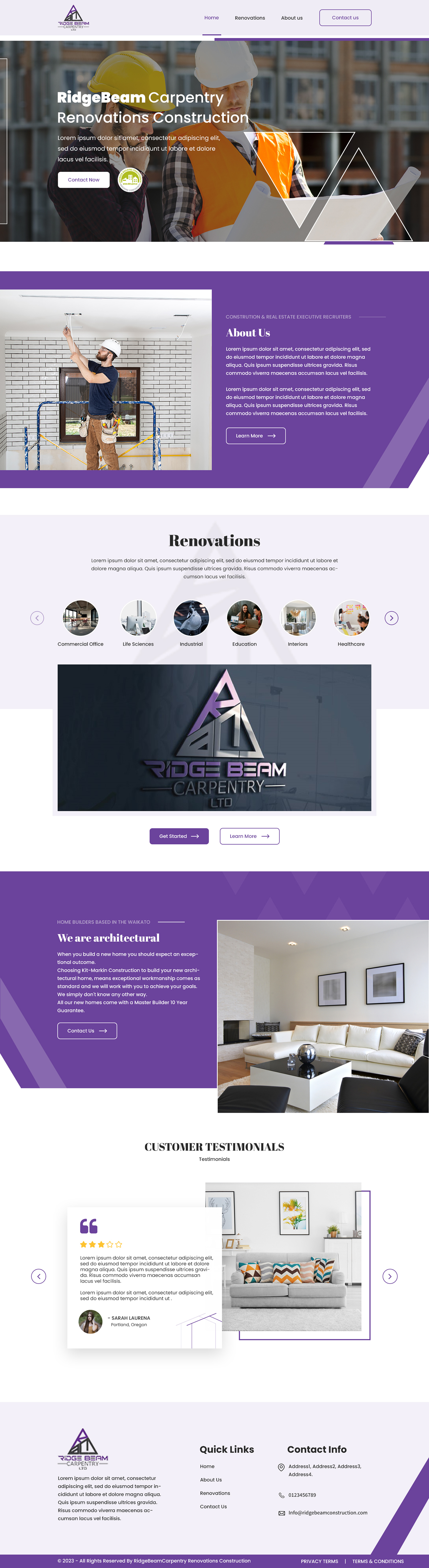Web Design by Sbss for this project | Design #31634857