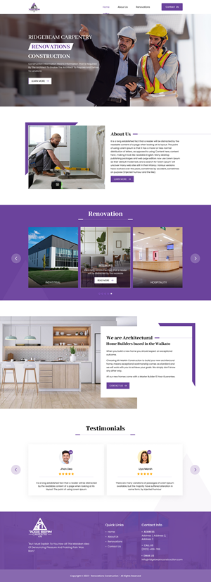 Web Design by Sbss for this project | Design: #31634858