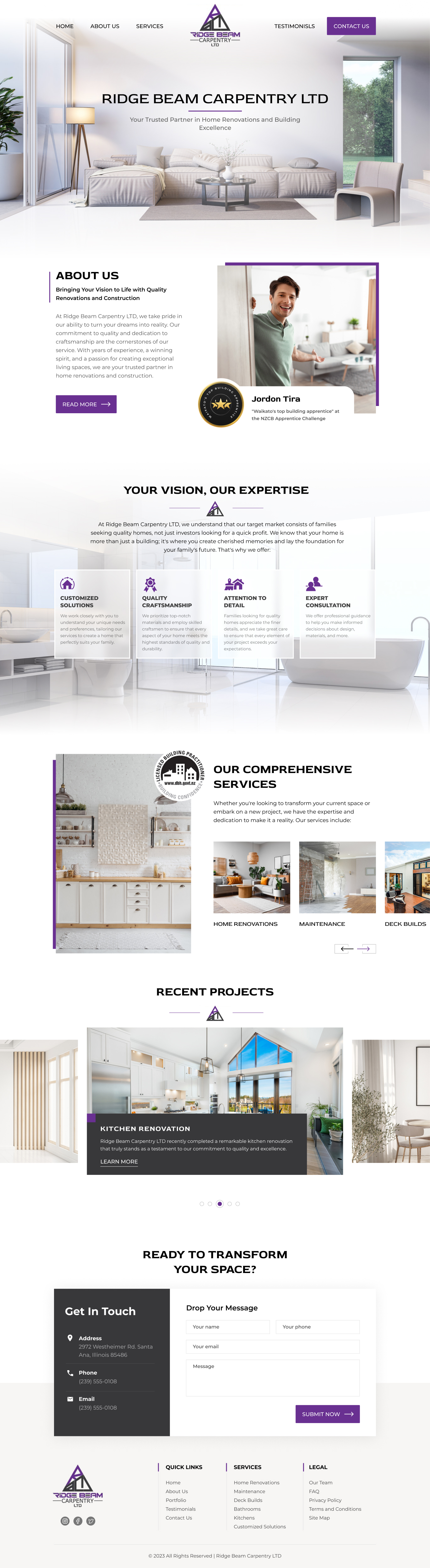 Web Design by *mary for this project | Design #31663530