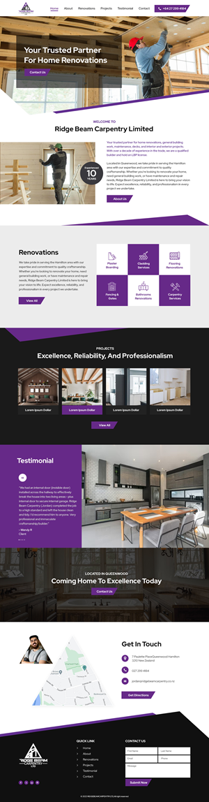Web Design by sai.designer87 for this project | Design: #31649092
