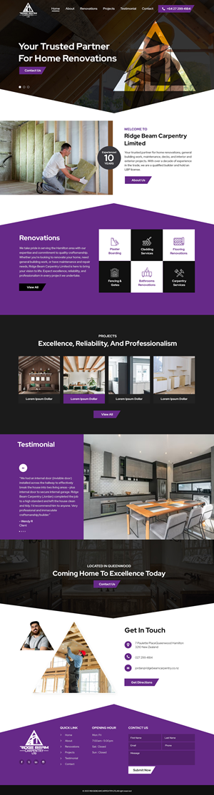 Web Design by sai.designer87 for this project | Design: #31649094