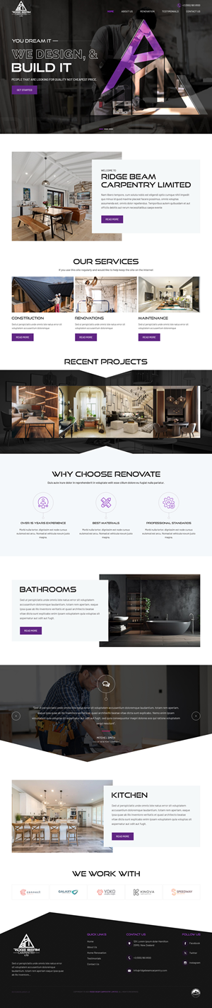 Web Design by sai.designer87 for this project | Design: #31655671