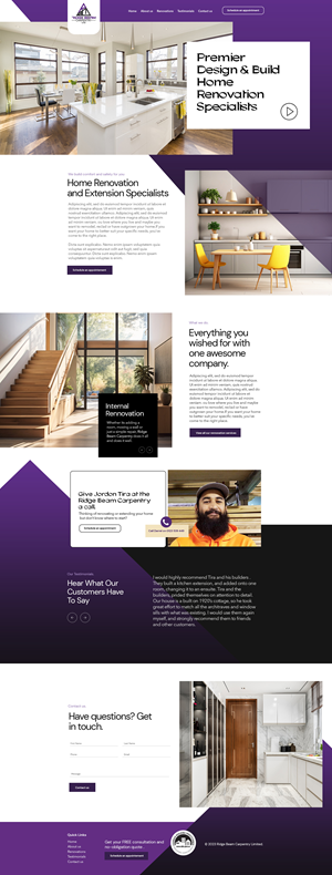 Web Design by subhalaxmi  khamari for this project | Design #31655491