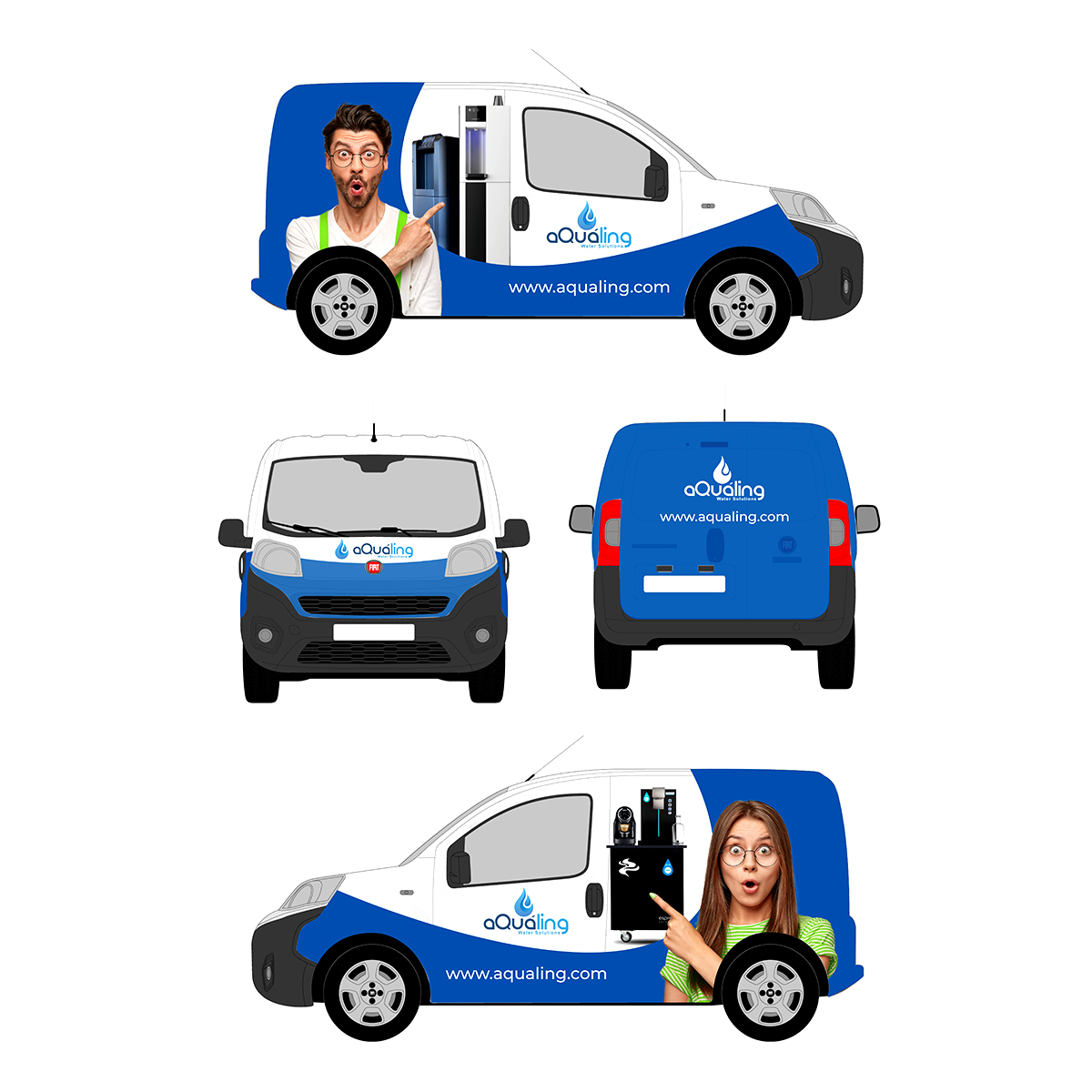 Diseño de Rotulación de Vehículo por trio creative para Servicios vending de Galicia s.l | Diseño #31670698