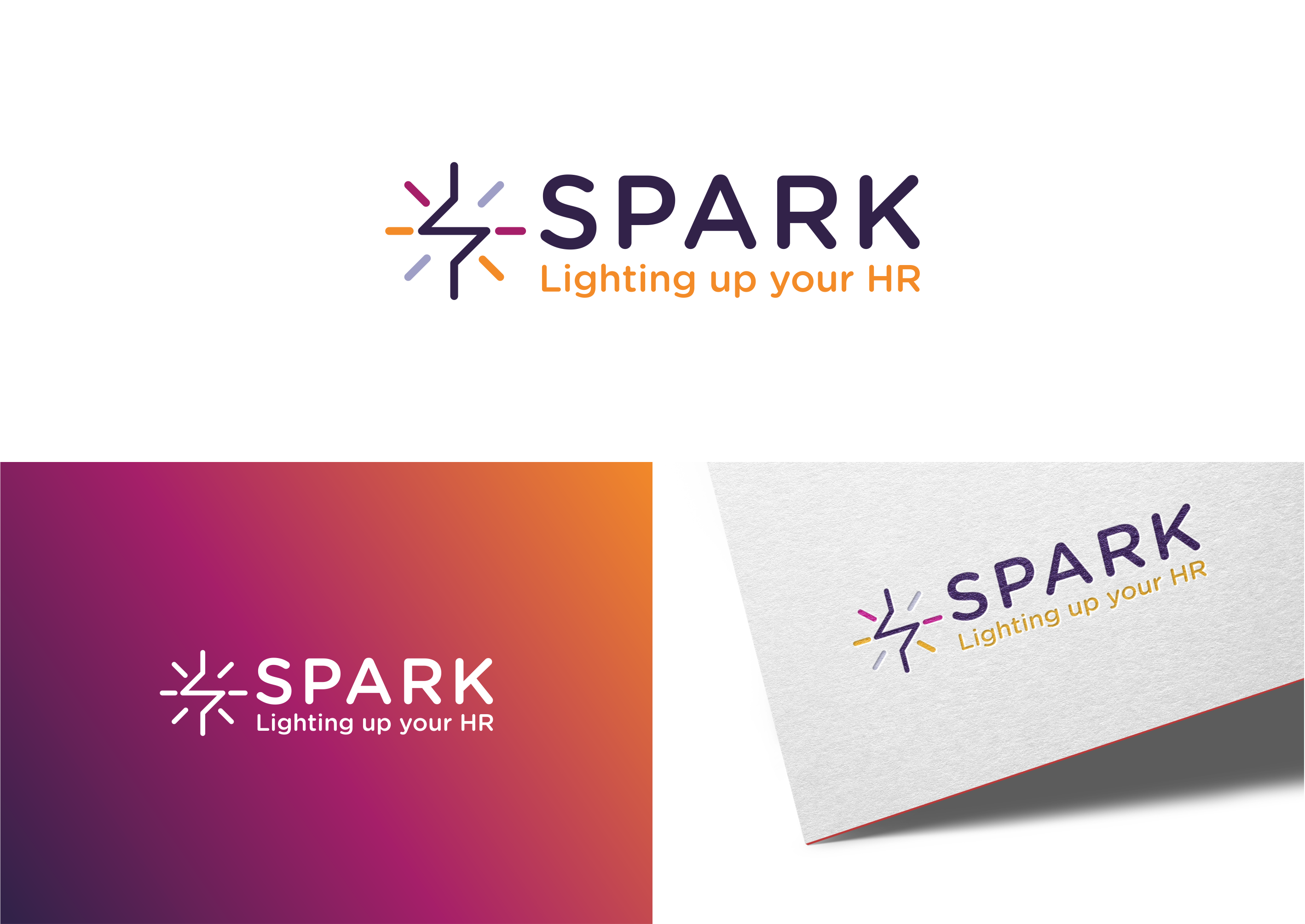 Logo Design by QueenArt for Spark HR | Design #31637806