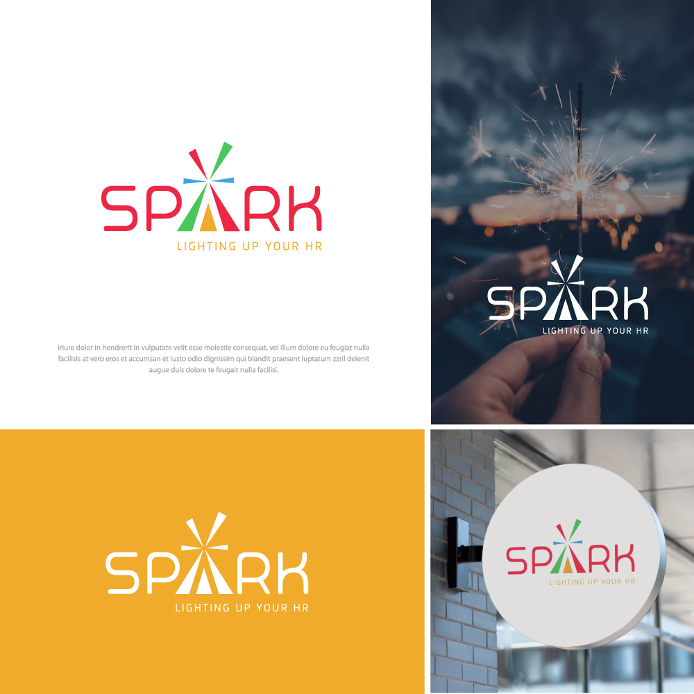 Logo-Design von Mosa. Monira für Spark HR | Design #31669901