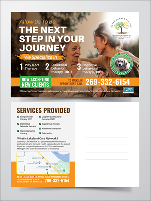 Postcard Design by JK18 for Be The Change For You, LLC | Design: #31640090