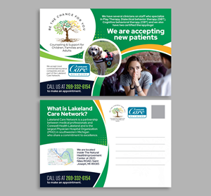 Postcard Design by Dzhafir for Be The Change For You, LLC | Design: #31638643
