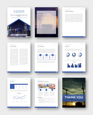 Word Template Design by MNTK for this project | Design: #31662332