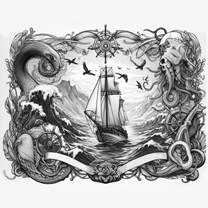 Tattoo-Design von yafi für dieses Projekt | Design: #32021224