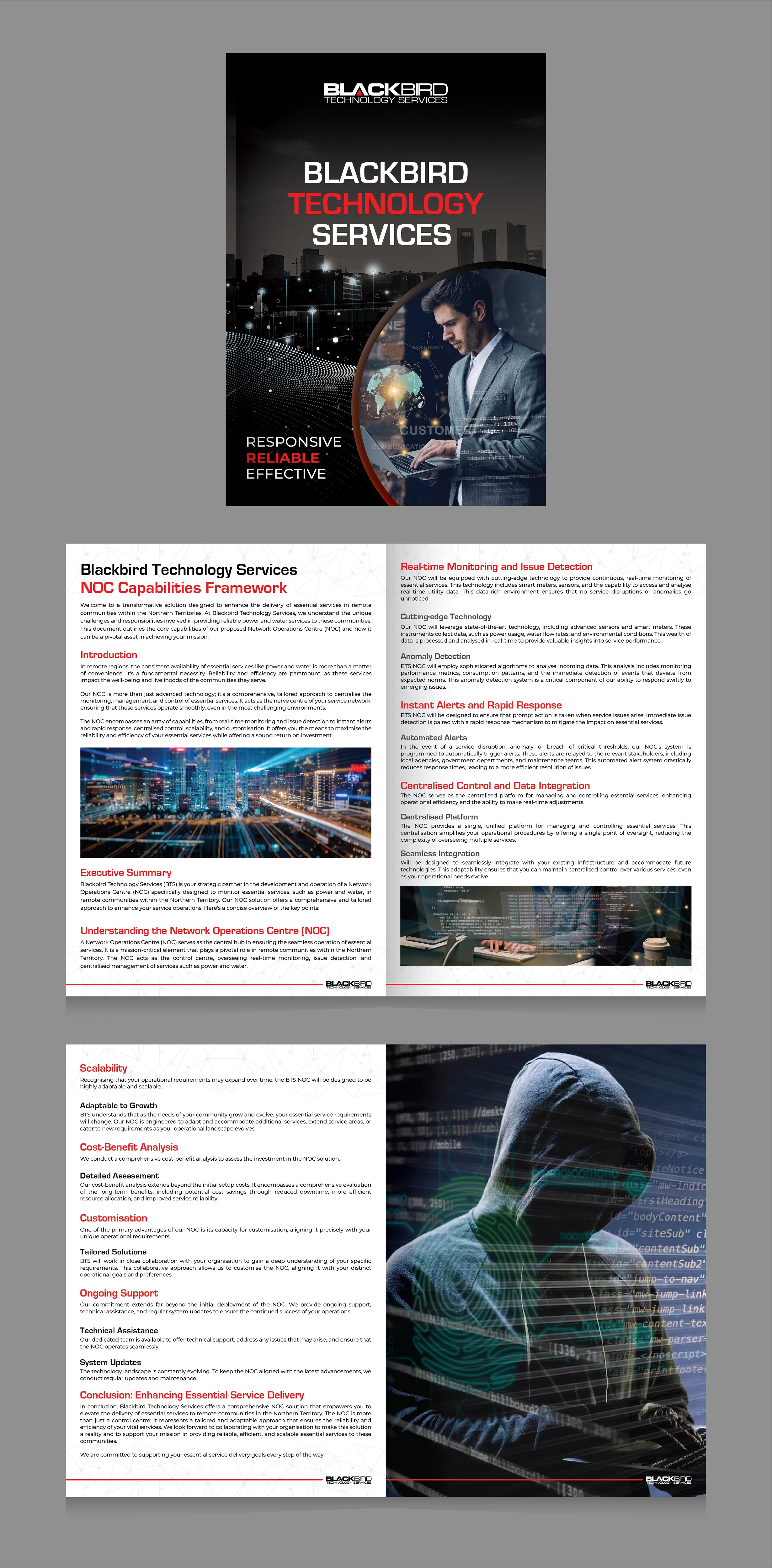 Flyer Design by 3Guys for BLACKBIRD Technology | Design #31690062