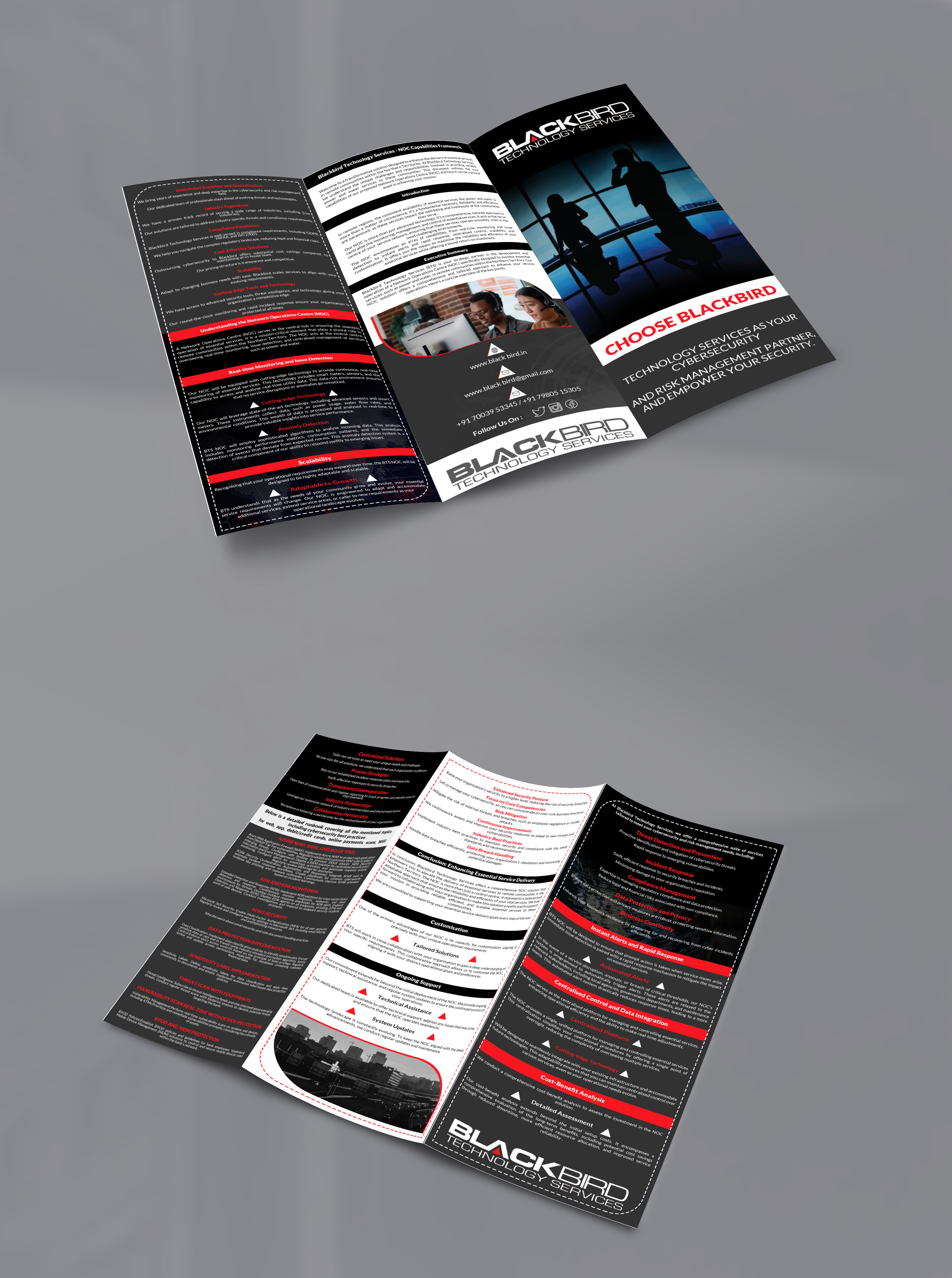 Flyer Design by RAMDHONU for BLACKBIRD Technology | Design #31677178
