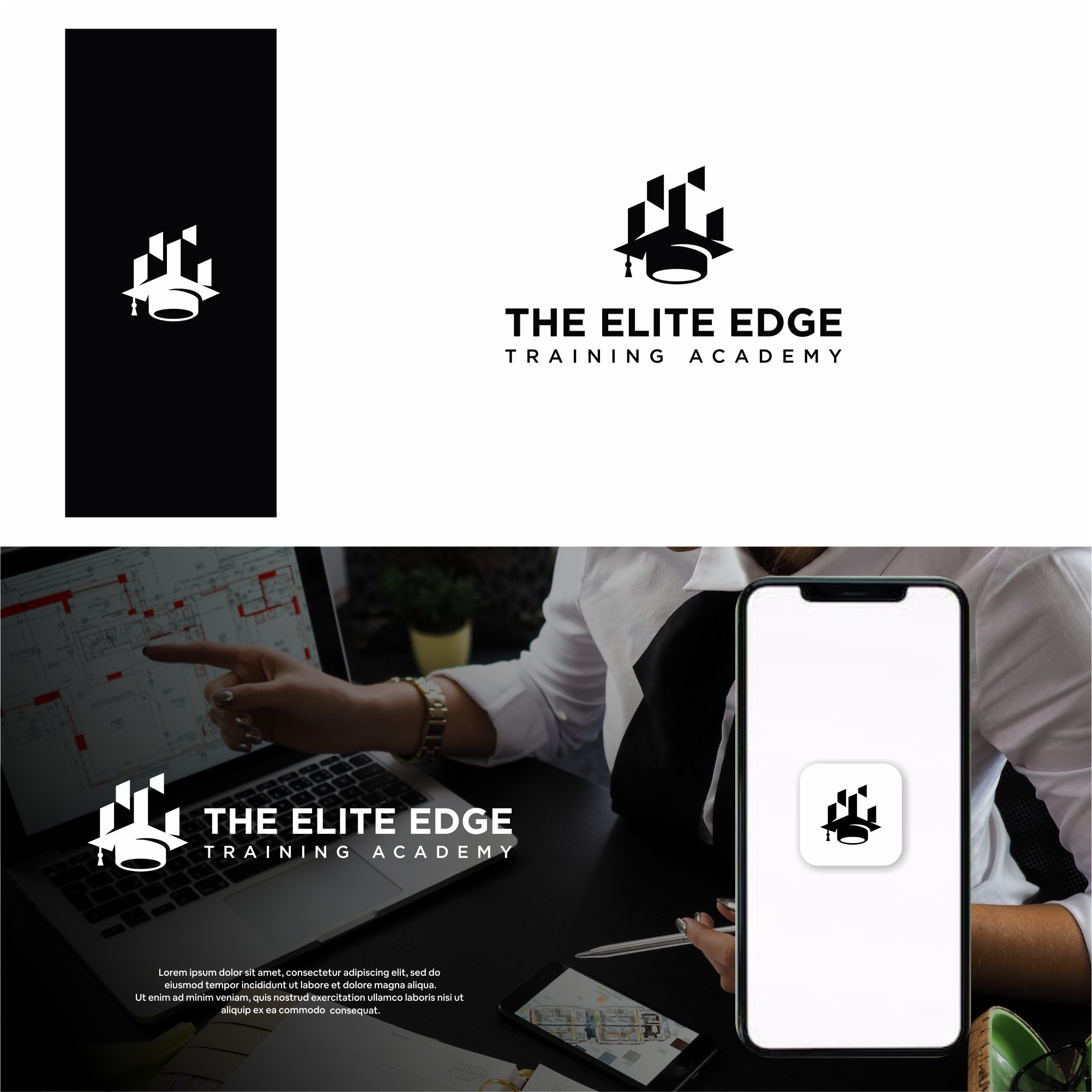Logo Design by DesignFirst for The Elite Edge Training Academy Pty Ltd | Design #31638543