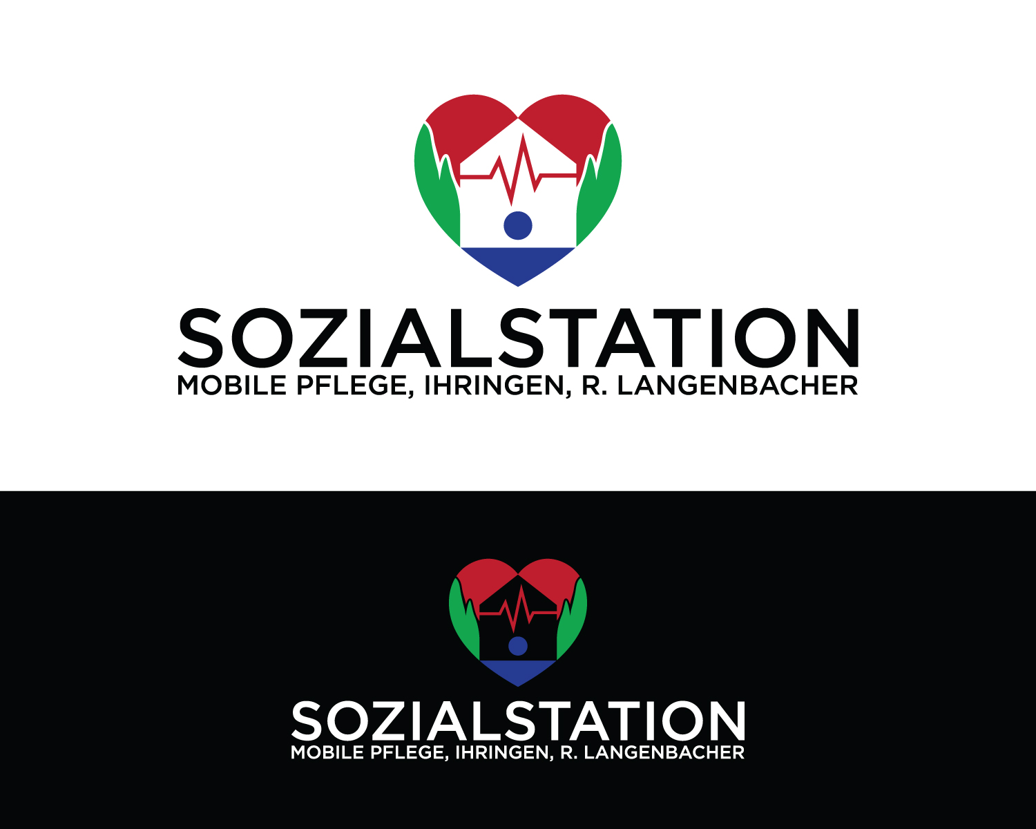 Logo-Design von Box Graphic für Sozialstation - mobile Pflege | Design #31642085