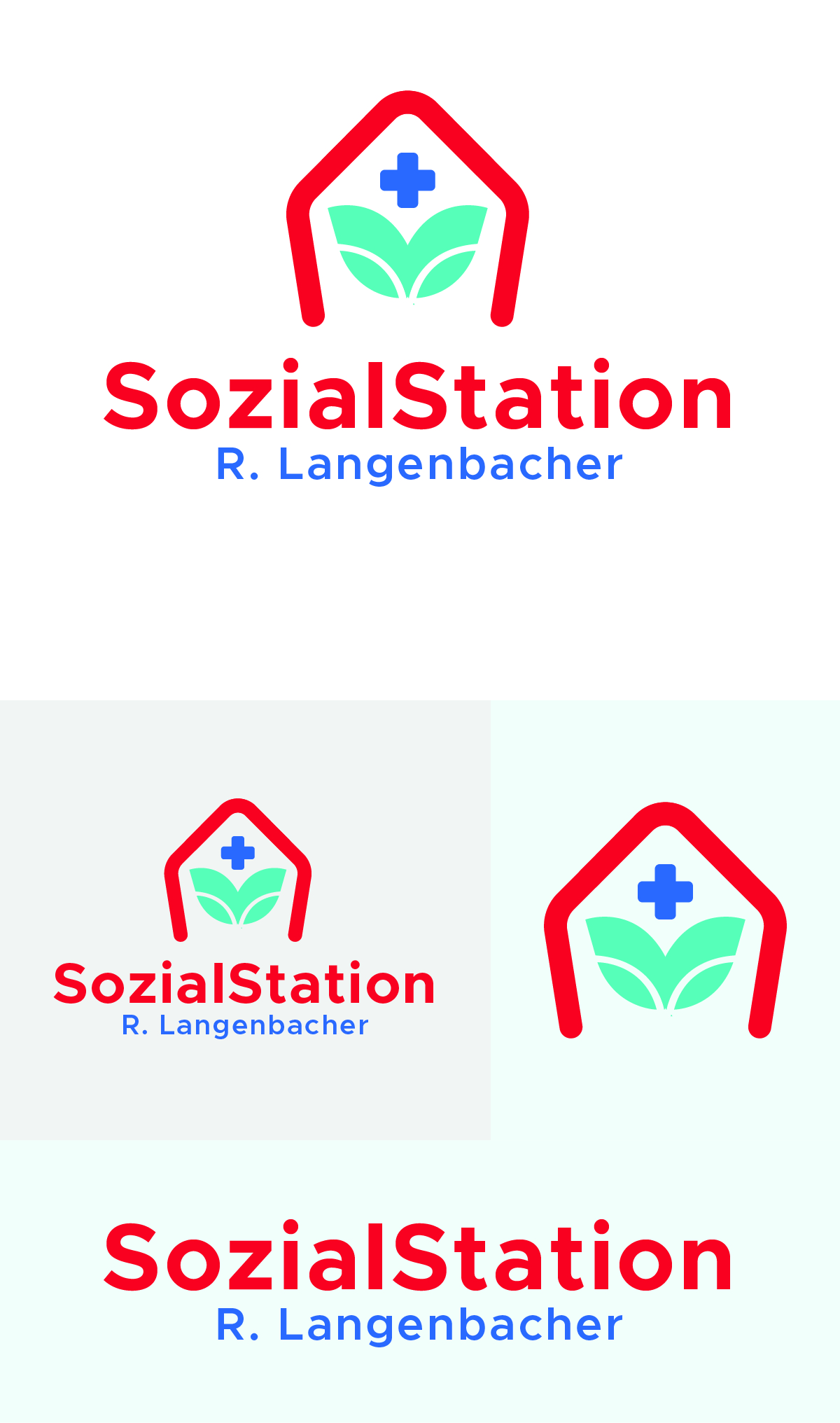 Logo Design by DANIAL SARMAD for Sozialstation - mobile Pflege | Design #31642317