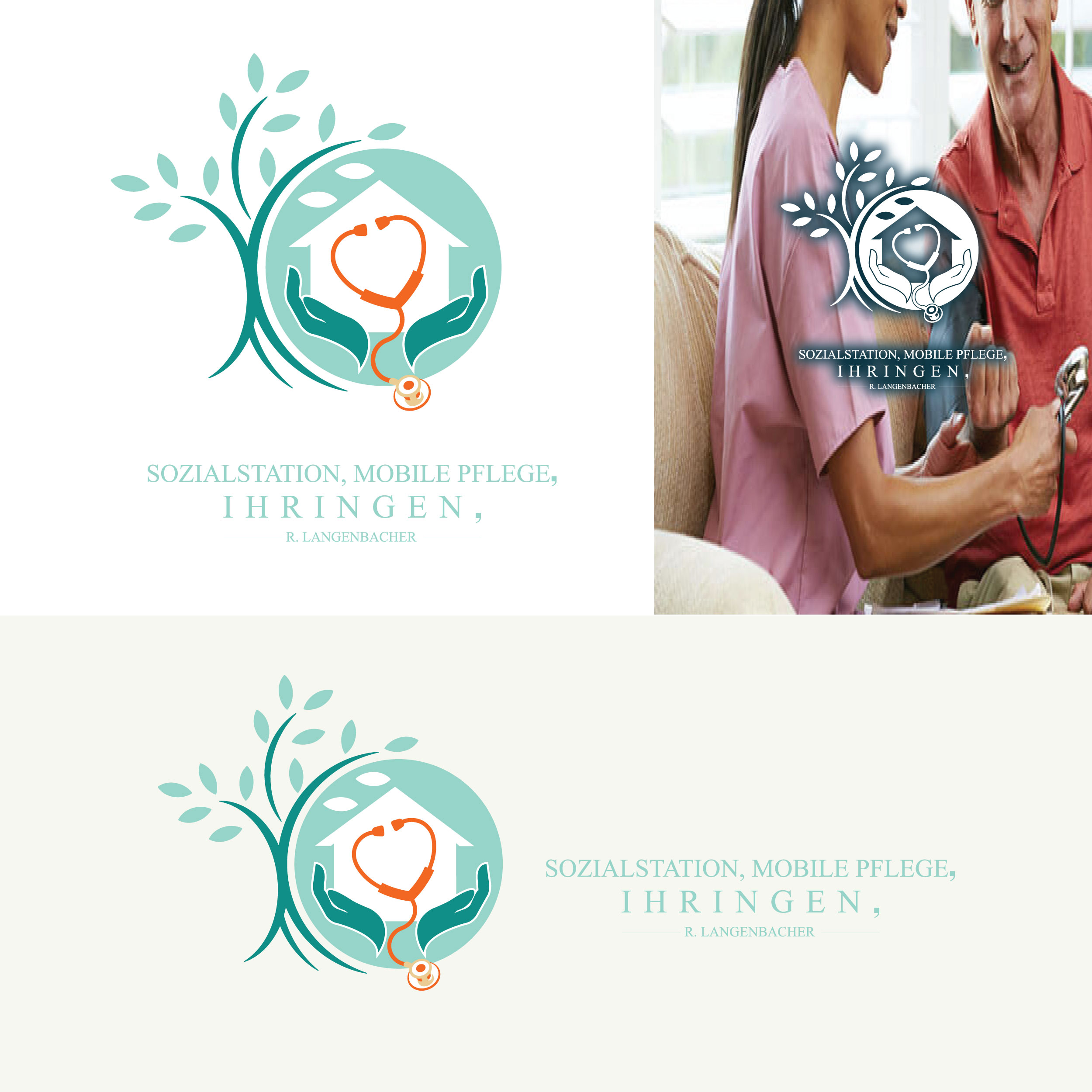 Logo-Design von Wonderful design für Sozialstation - mobile Pflege | Design #31641963
