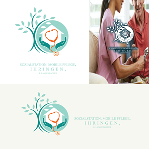 Logo Design by Wonderful design for Sozialstation - mobile Pflege | Design: #31641963