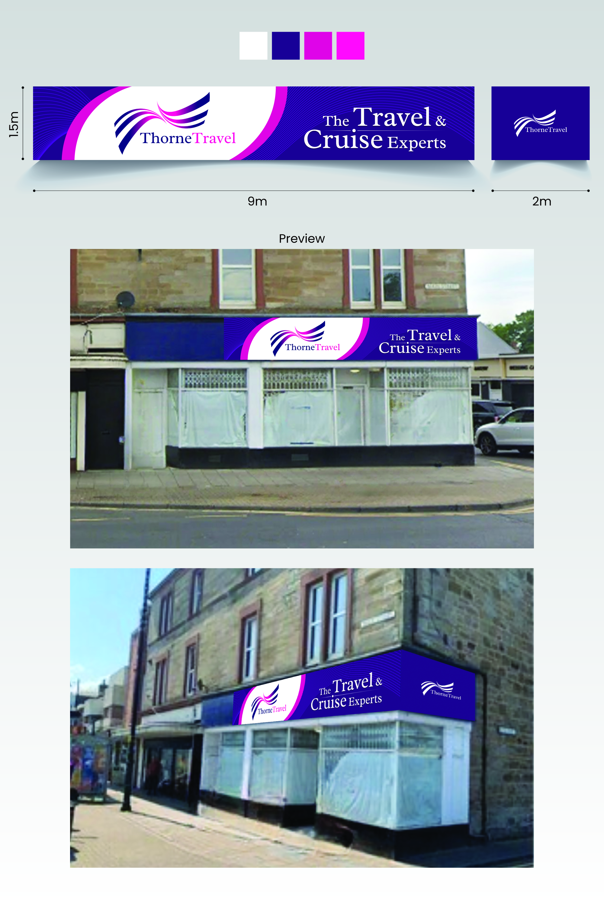 Signage Design by Winki for Thorne Experience | Design #31672851