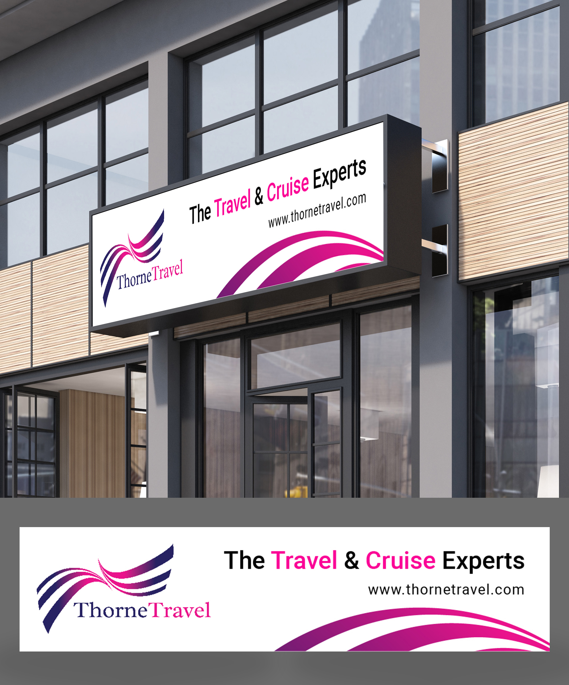 Signage Design by Mali Praveen for Thorne Experience | Design #31655900