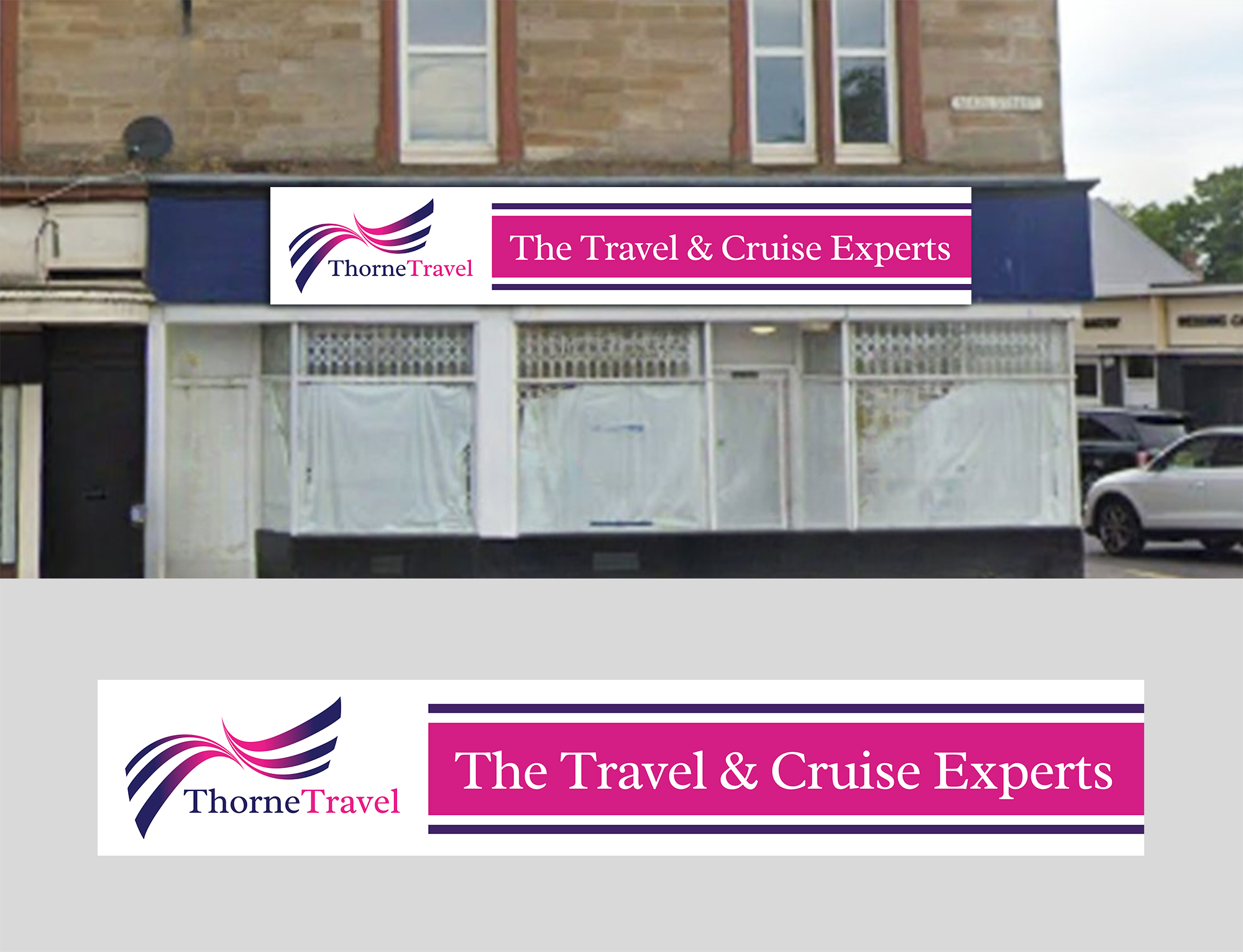 Signage Design by ARTOGRAPHY for Thorne Experience | Design #31643781