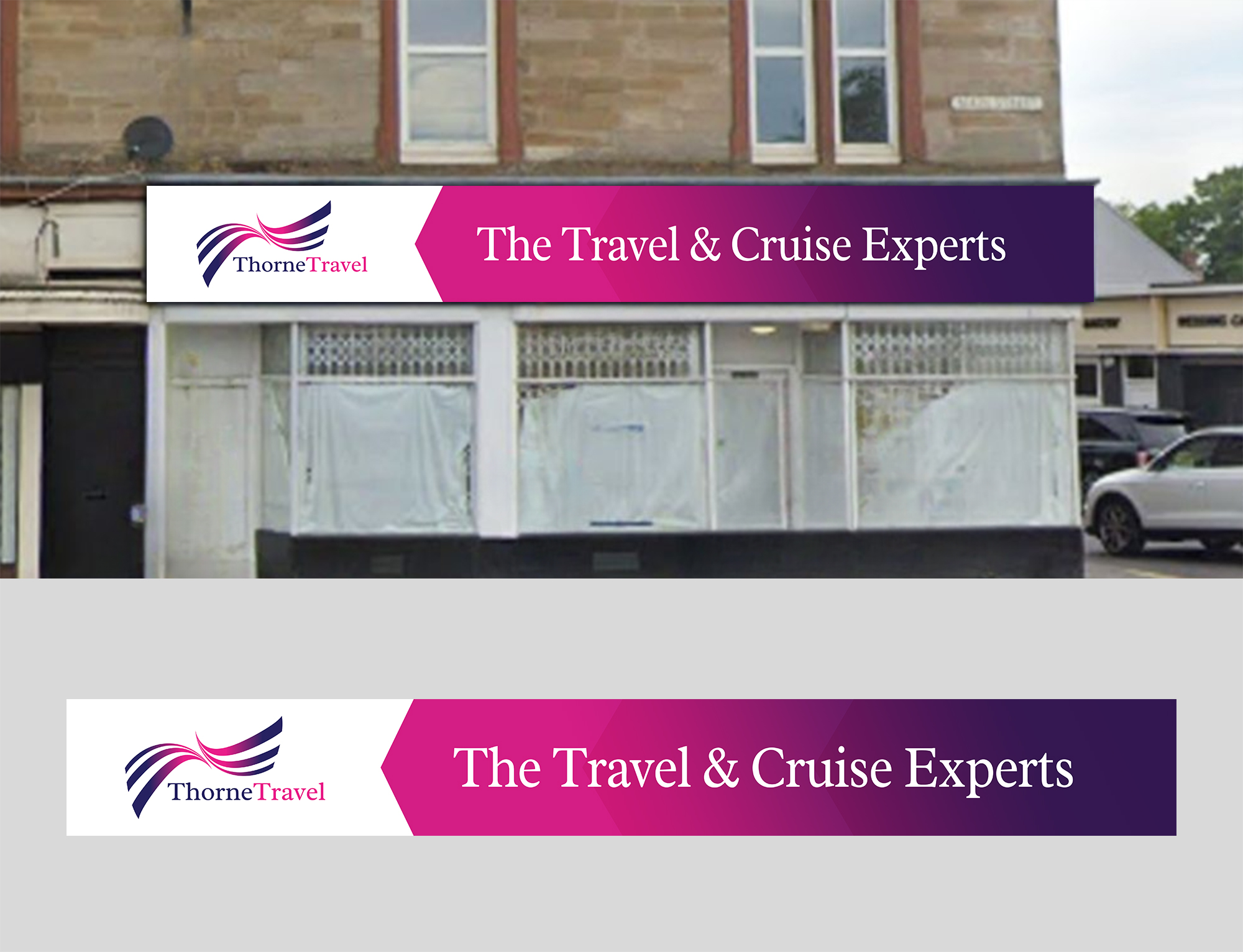 Signage Design by ARTOGRAPHY for Thorne Experience | Design #31657344