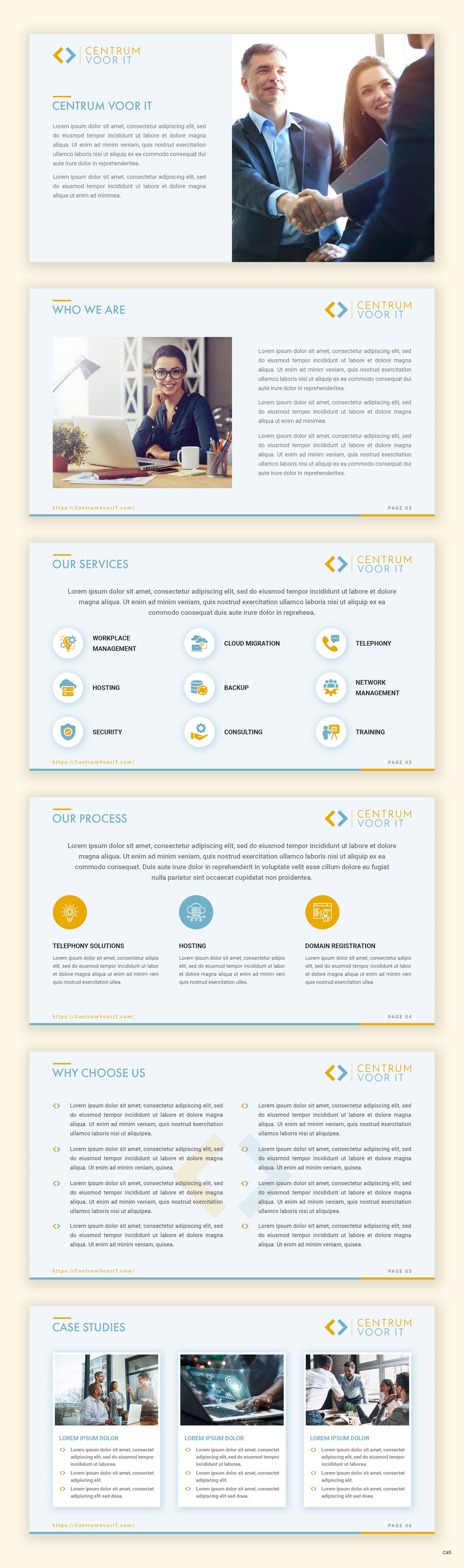 Diseño de PowerPoint por pb para Centrum voor IT       VATID: NL002201642B67 | Diseño #31650107