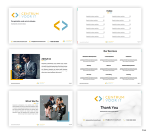 PowerPoint-Design von pb für Centrum voor IT       VATID: NL002201642B67 | Design: #31650110