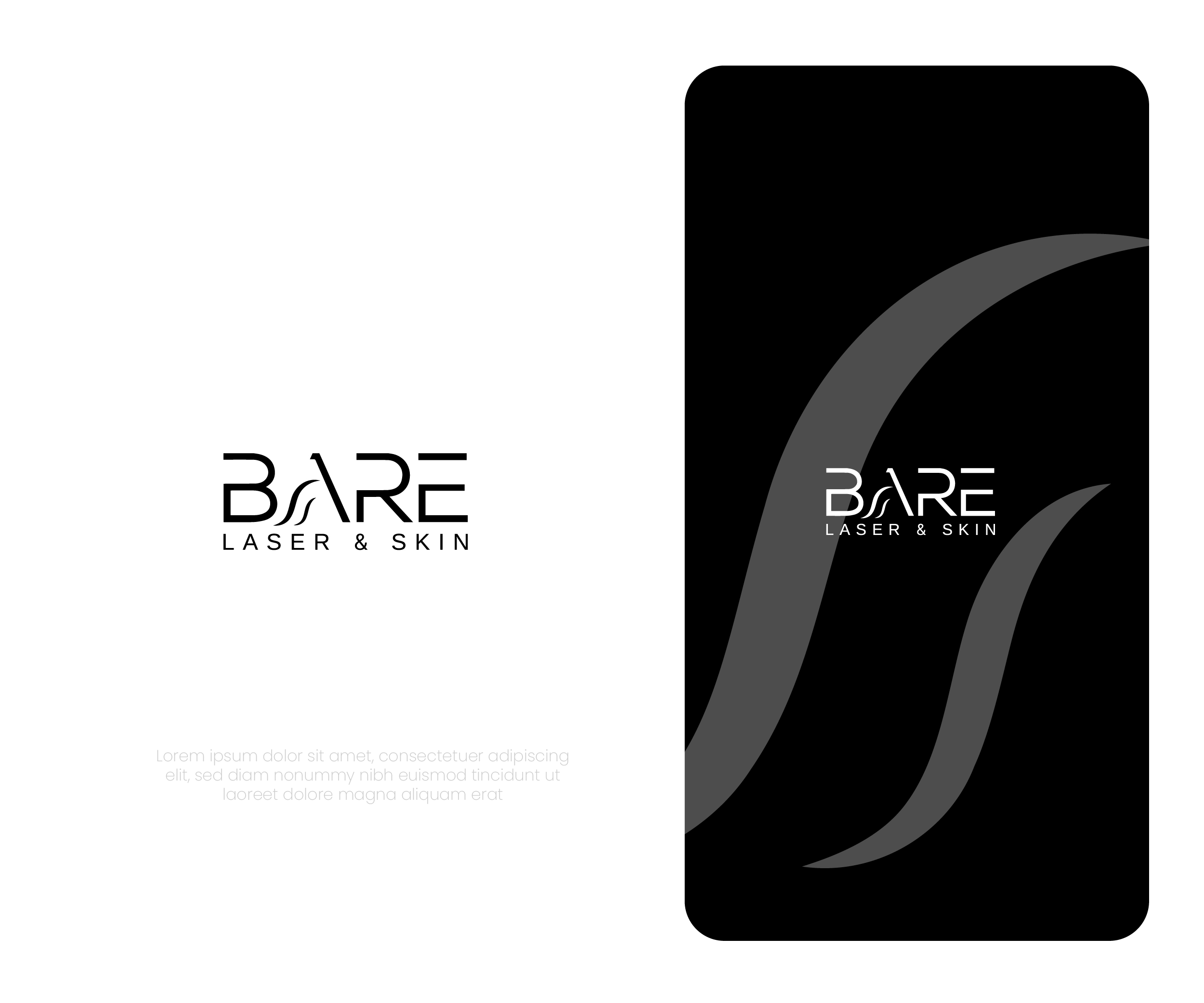 Logo Design by theimransaif for BARE | Design #31678973