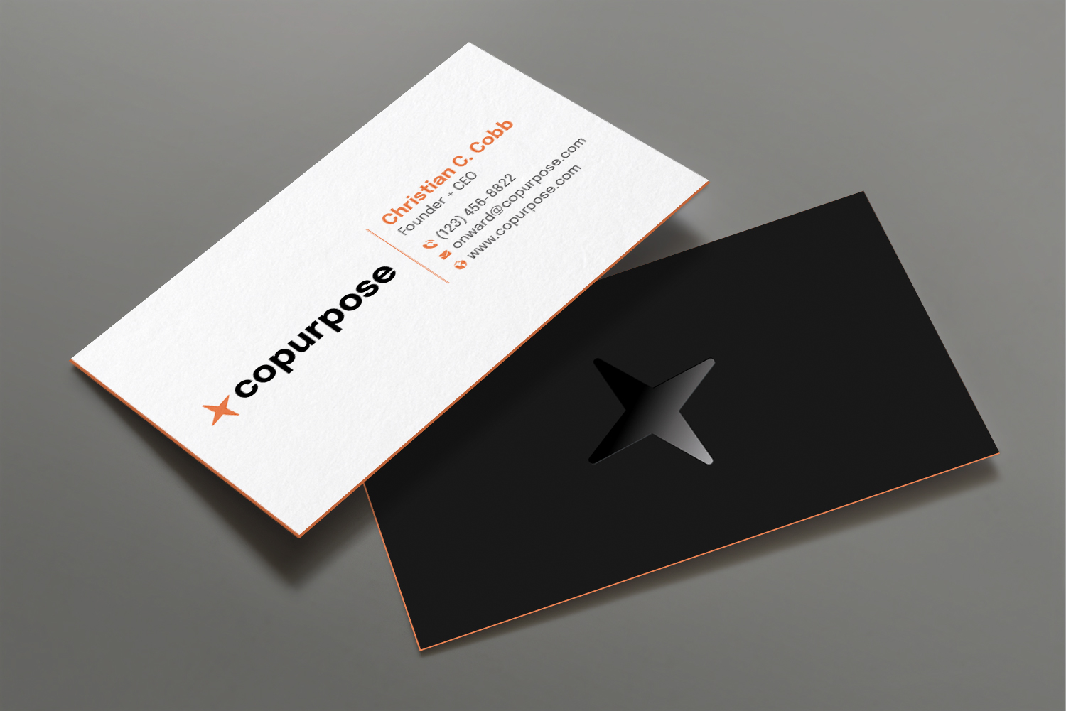 Business Card Design by DesignShout for this project | Design #31646549
