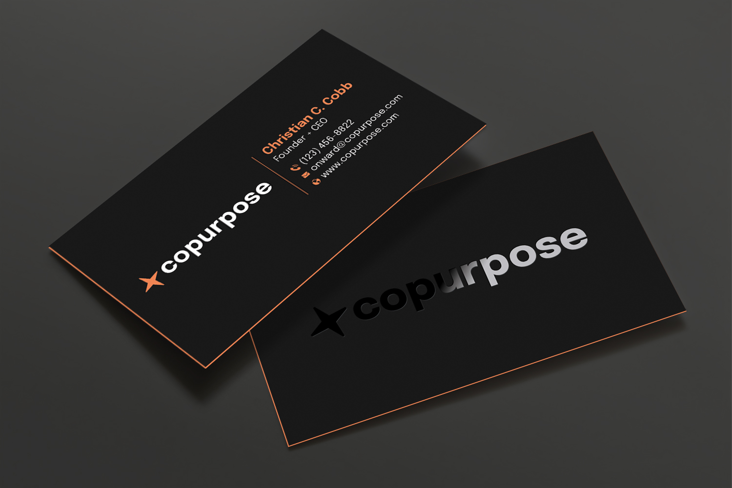 Business Card Design by DesignShout for this project | Design #31646598