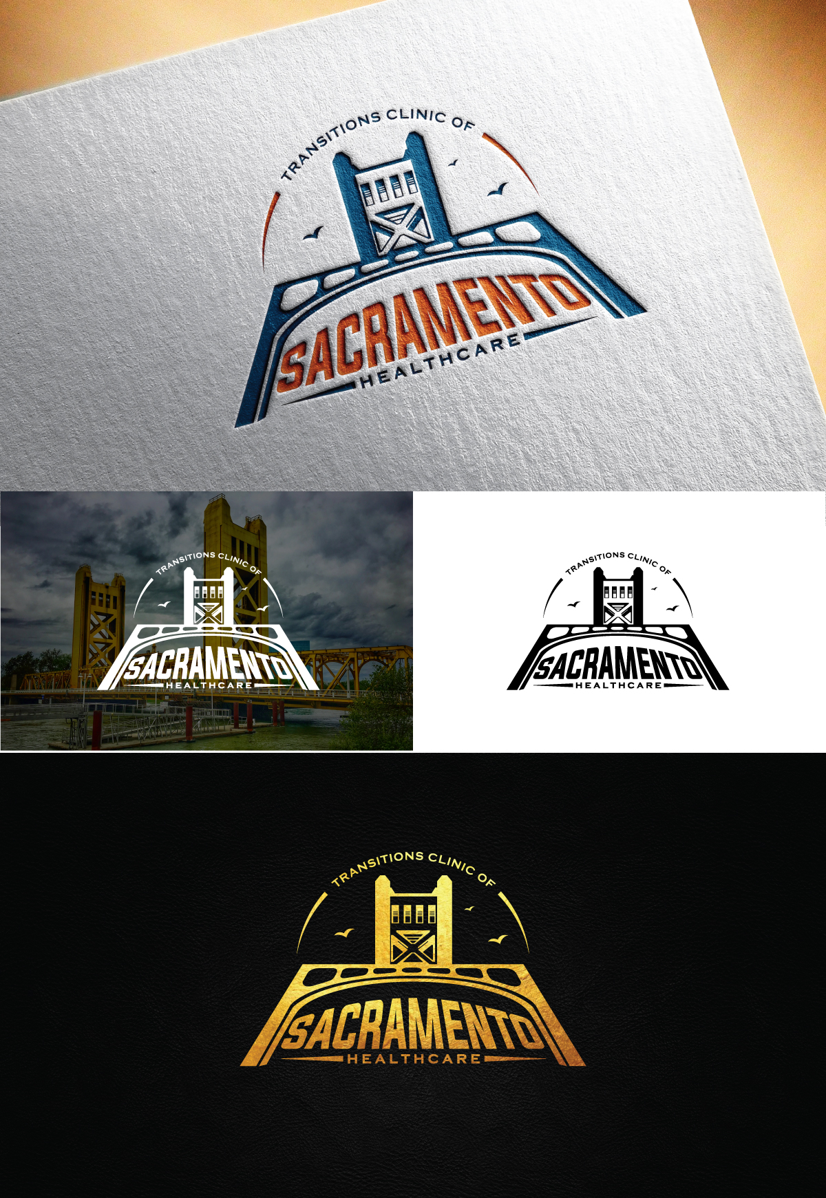 Logo Design by Logo Stock for Transitions Buprenorphine Clinic of Sacramento | Design #31645726