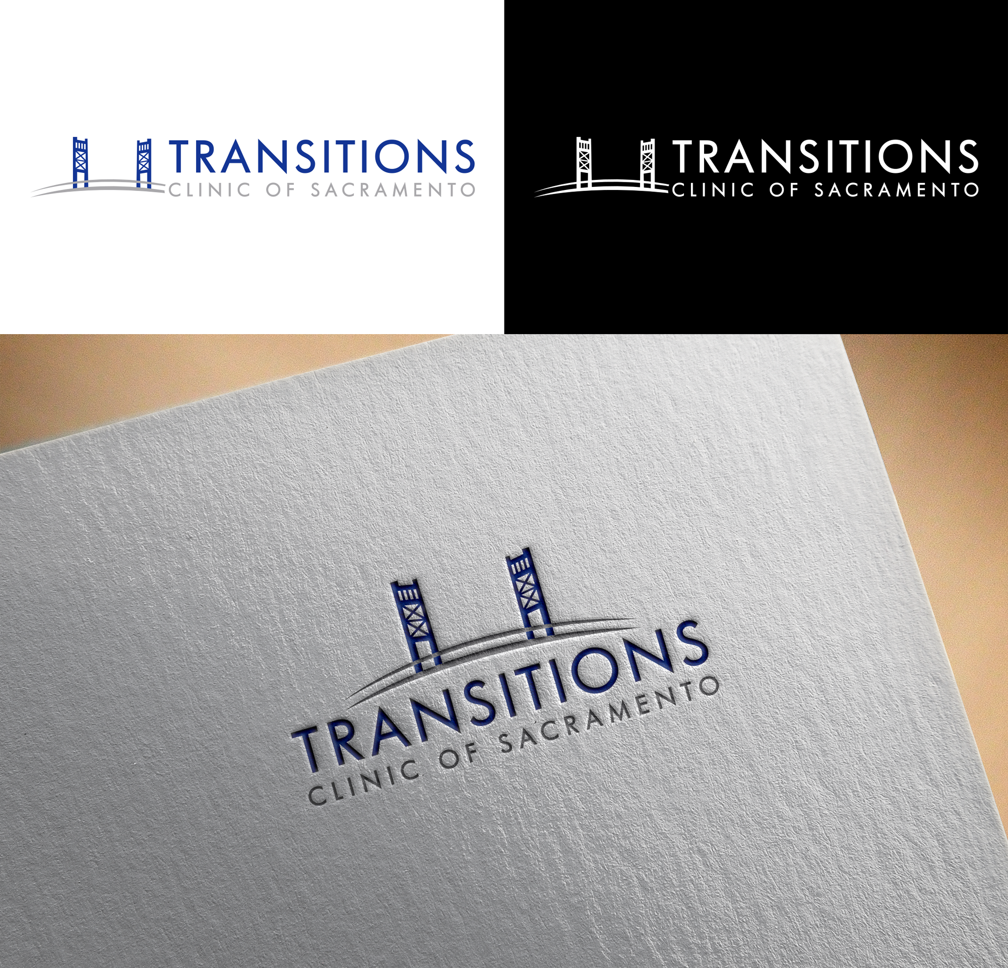 Logo Design by RA-bica for Transitions Buprenorphine Clinic of Sacramento | Design #31661078