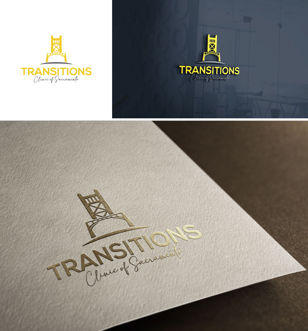 Logo Design by colordodge for Transitions Buprenorphine Clinic of Sacramento | Design #31652133