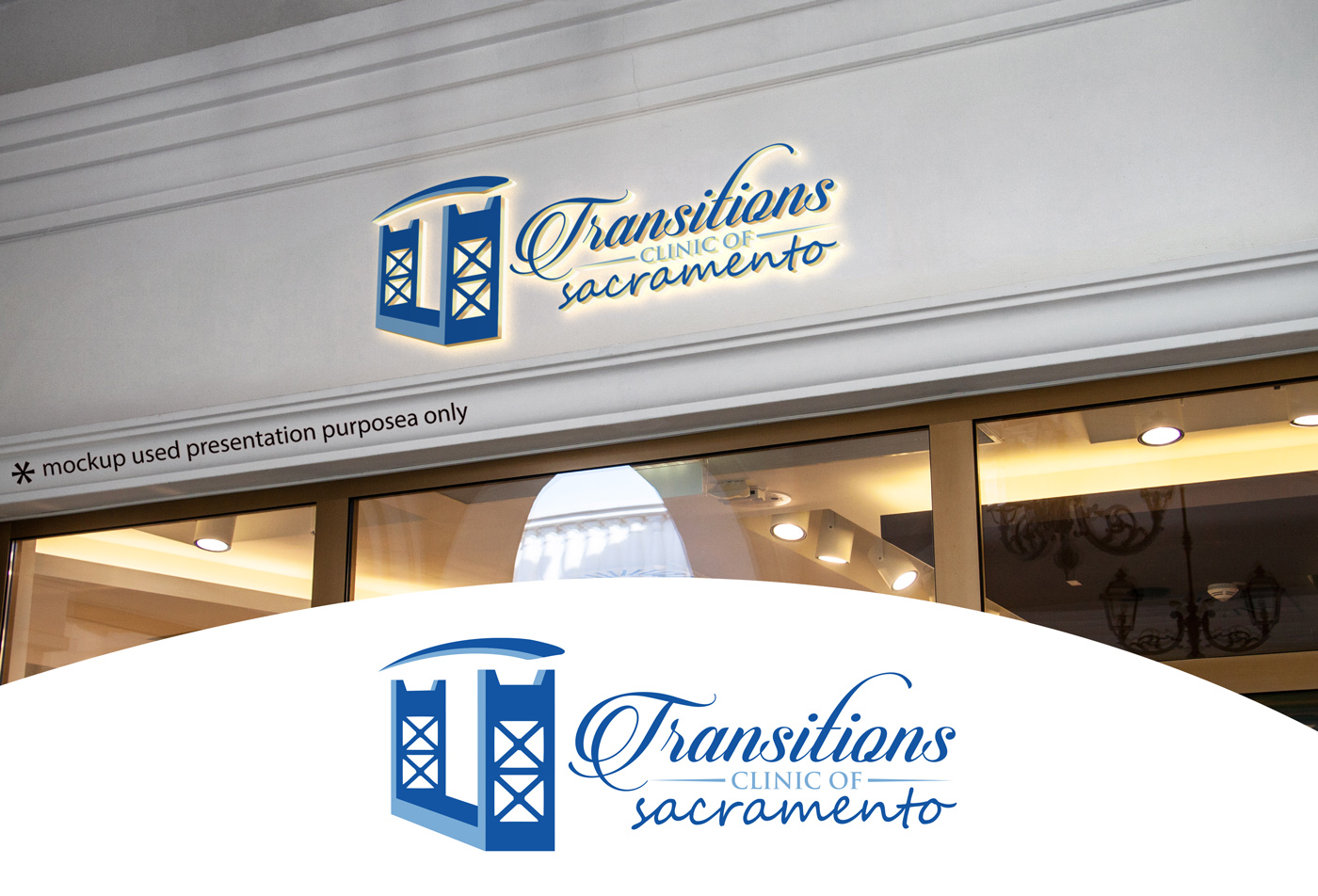 Logo Design by Rubia@ for Transitions Buprenorphine Clinic of Sacramento | Design #31644607