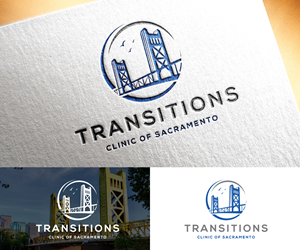 Logo Design by step forward 2 for Transitions Buprenorphine Clinic of Sacramento | Design: #31646447