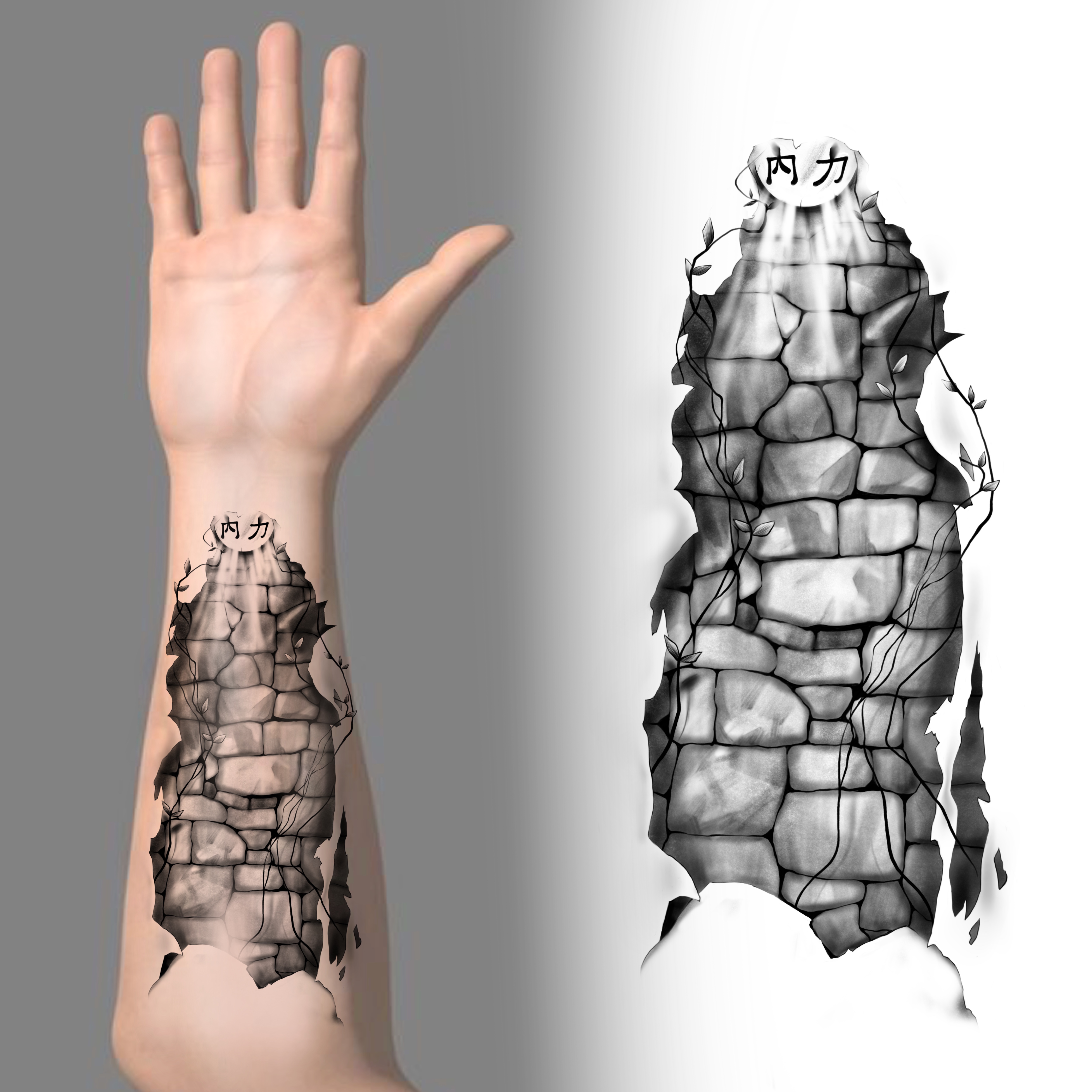 Diseño de Tatuaje por Ukrdesign para este proyecto | Diseño #31667863