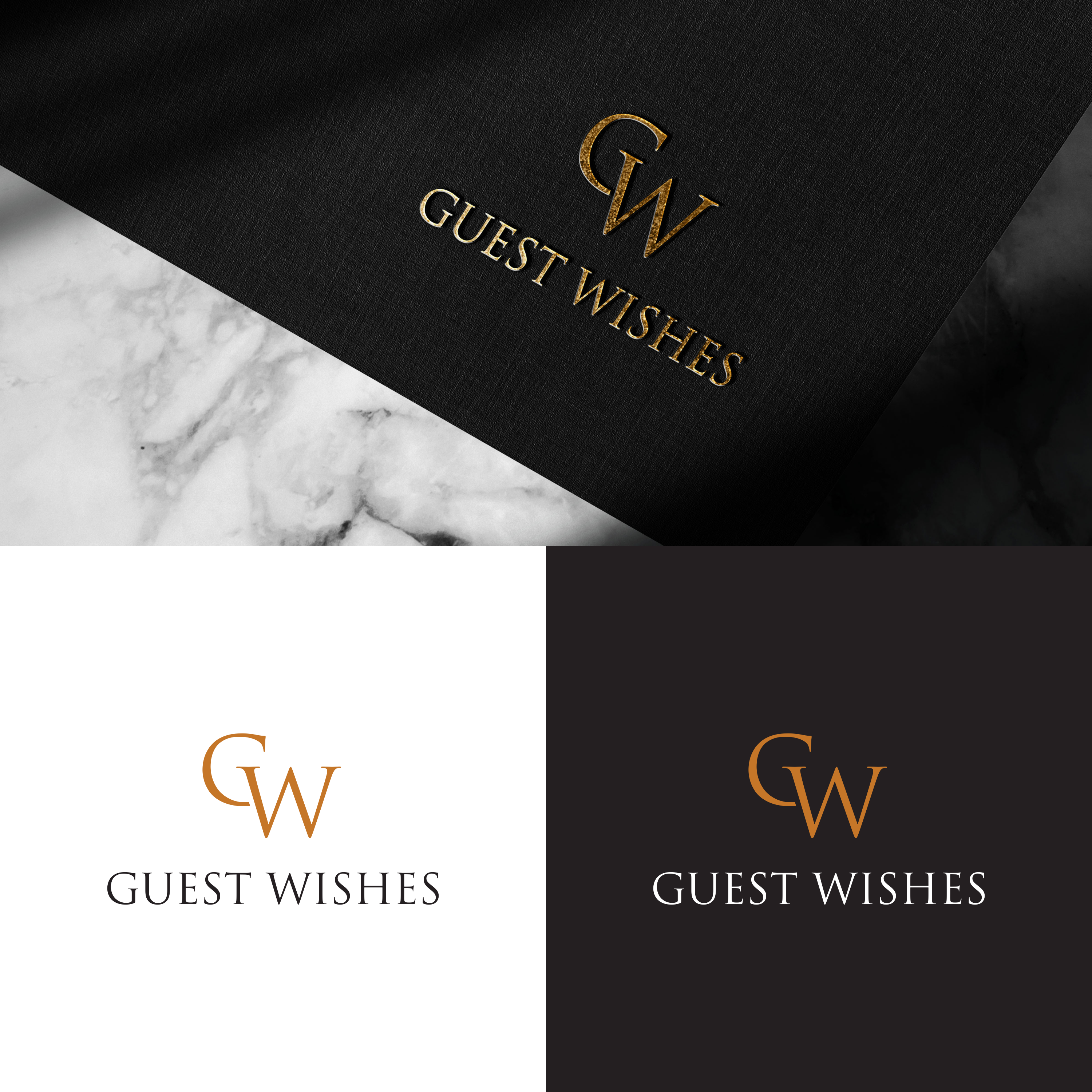 Logo Design by Dylan Z.R for Guest Wishes | Design #31656683