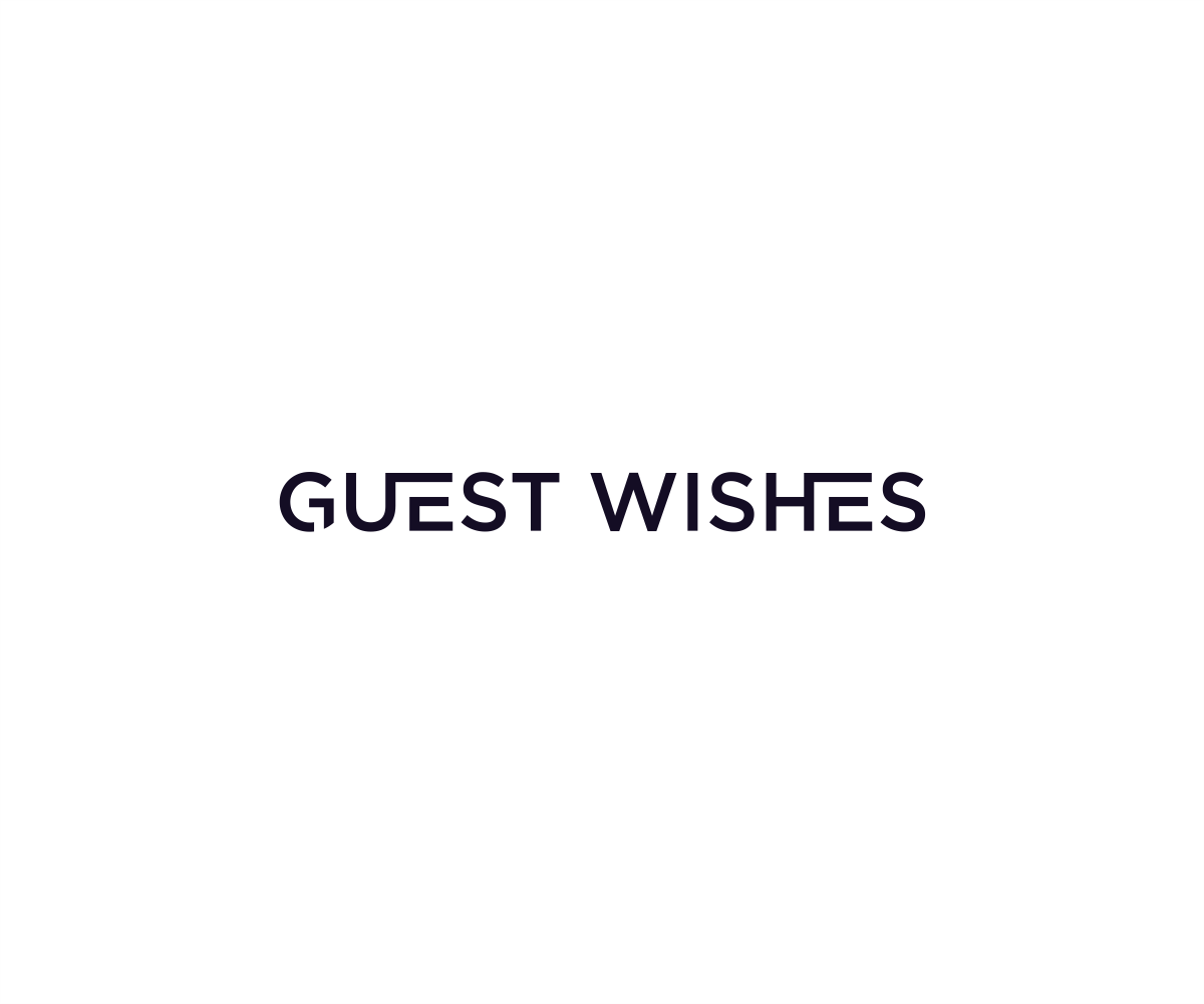 Logo Design by kalongg langgeng jaya for Guest Wishes | Design #31645467
