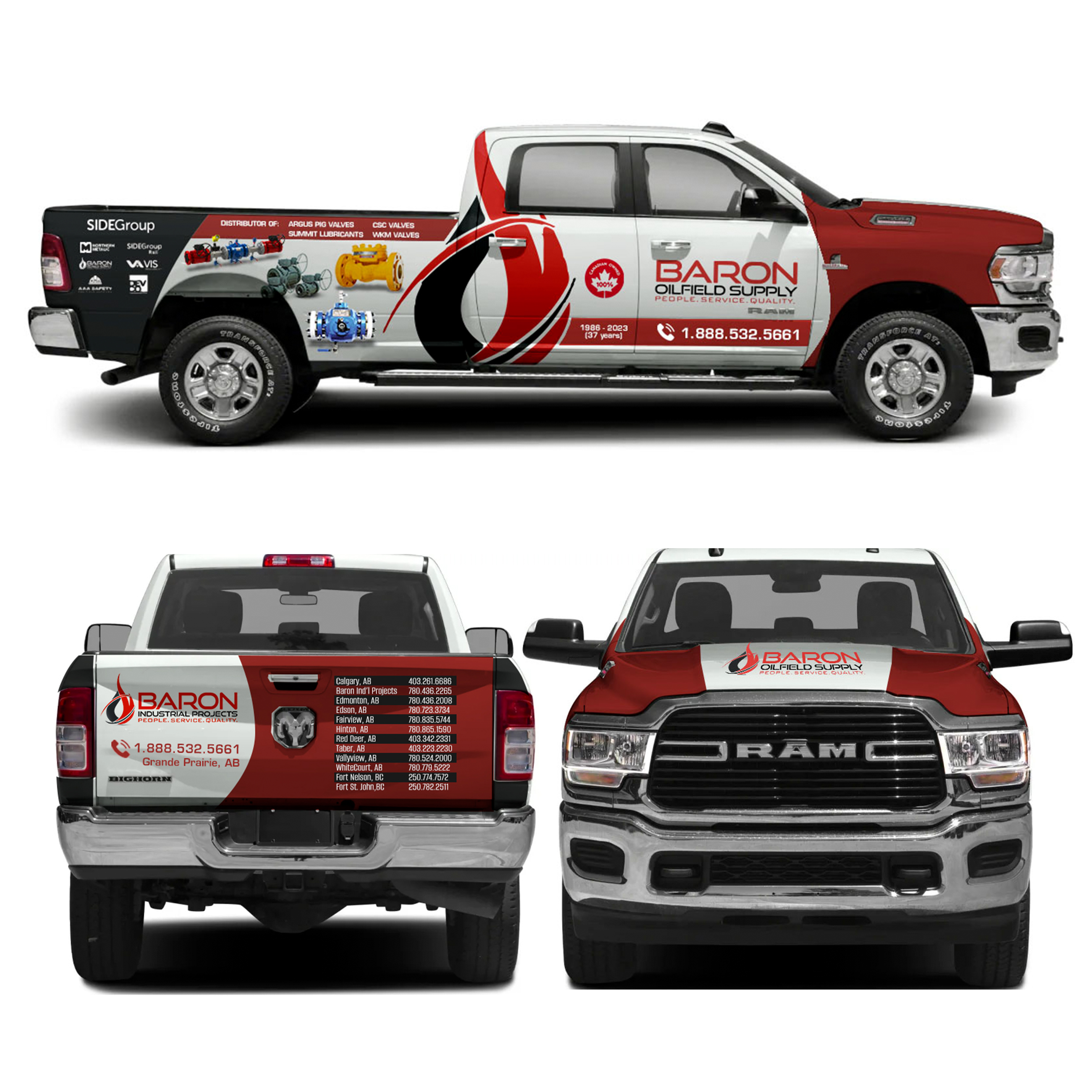 Car Wrap Design by Javelin Studio for Baron  | Design #31669215