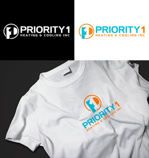 Design de Logo par RA-bica pour Priority 1 Heating & Cooling Inc. | Design : #31653989