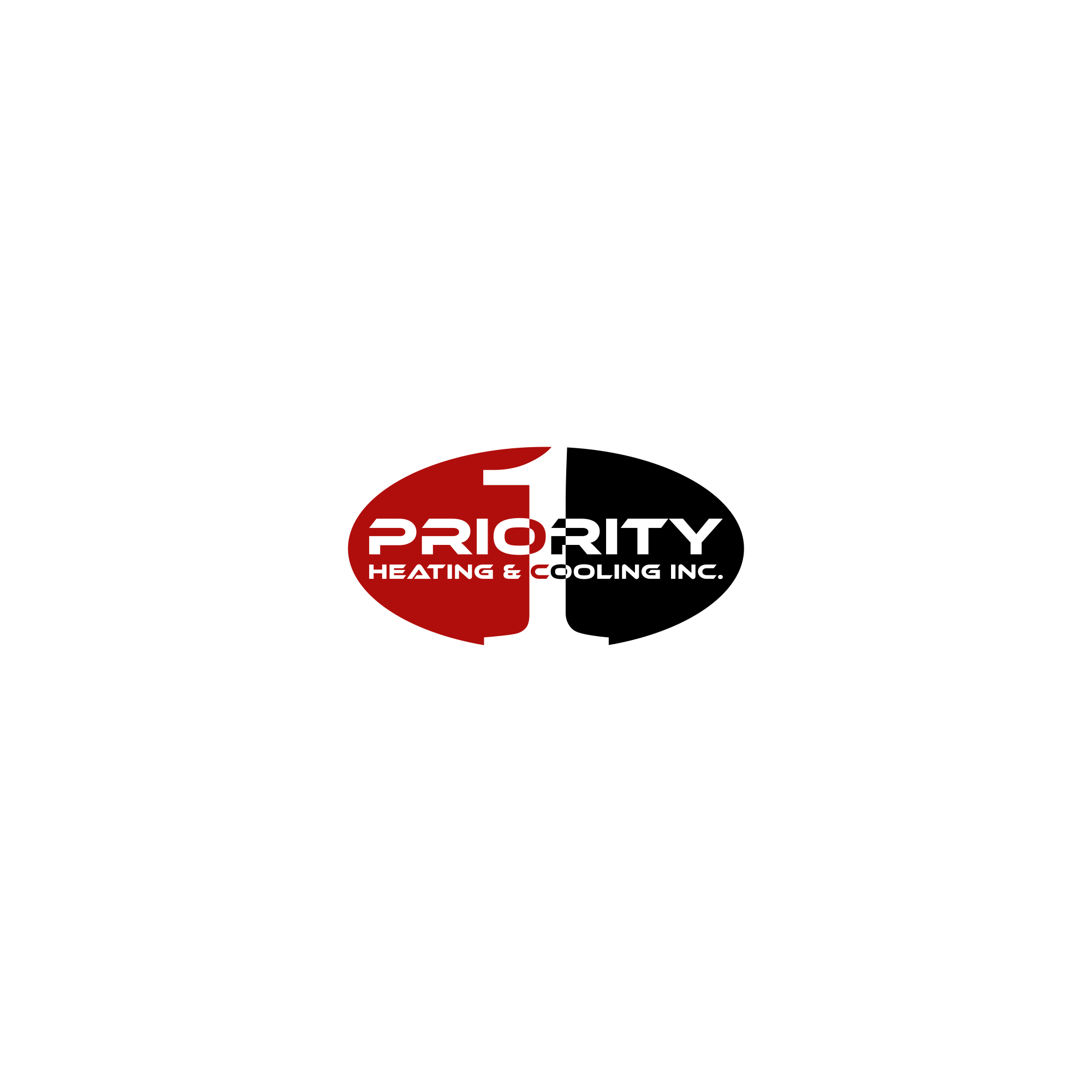 Logo Design by Masio_ for Priority 1 Heating & Cooling Inc. | Design #31656385