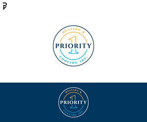 Design de Logo par poisonvectors pour Priority 1 Heating & Cooling Inc. | Design : #31651858