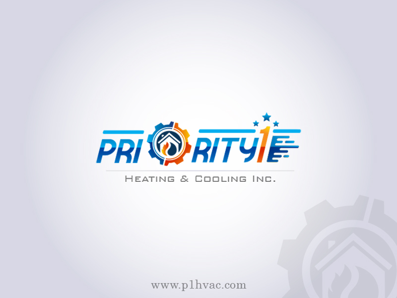 Design de Logo par austin art pour Priority 1 Heating & Cooling Inc. | Design #31655886