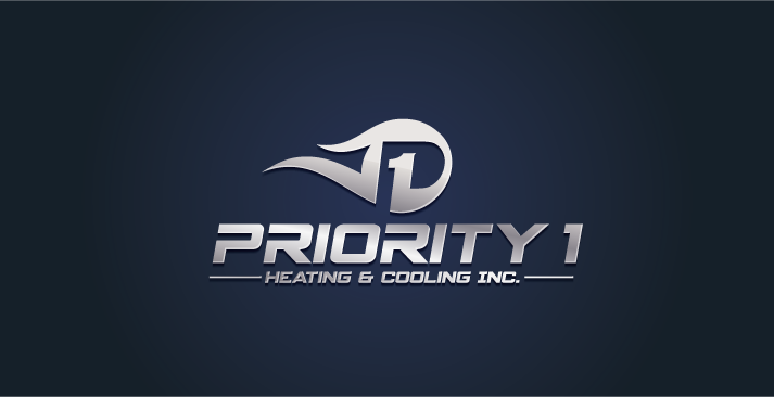 Design de Logo par zebronicgraphic pour Priority 1 Heating & Cooling Inc. | Design #31657291