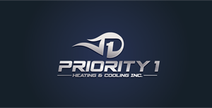 Design de Logo par zebronicgraphic pour Priority 1 Heating & Cooling Inc. | Design : #31657291