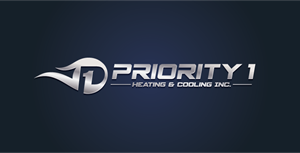 Design de Logo par zebronicgraphic pour Priority 1 Heating & Cooling Inc. | Design : #31657305