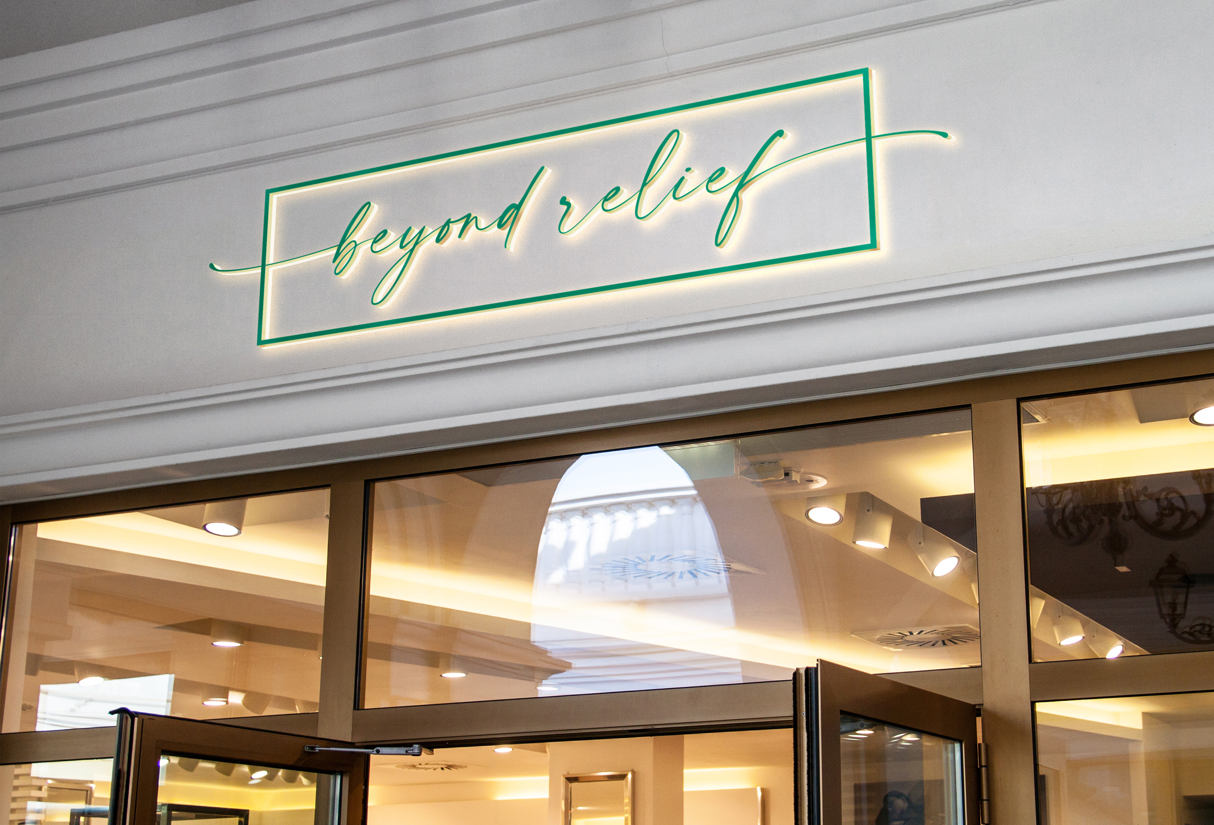 Logo-Design von Graphic Mama für Beyond Relief  | Design #31657631