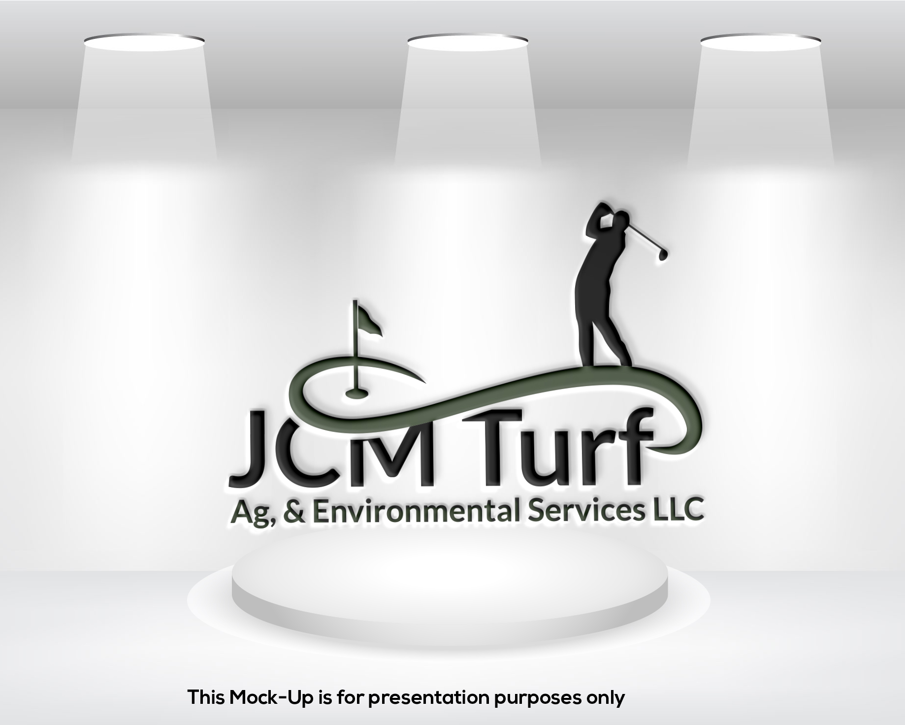 Logo Design by pi-ron for JCM Turf, Ag, & Environmental Services LLC | Design: #31659933